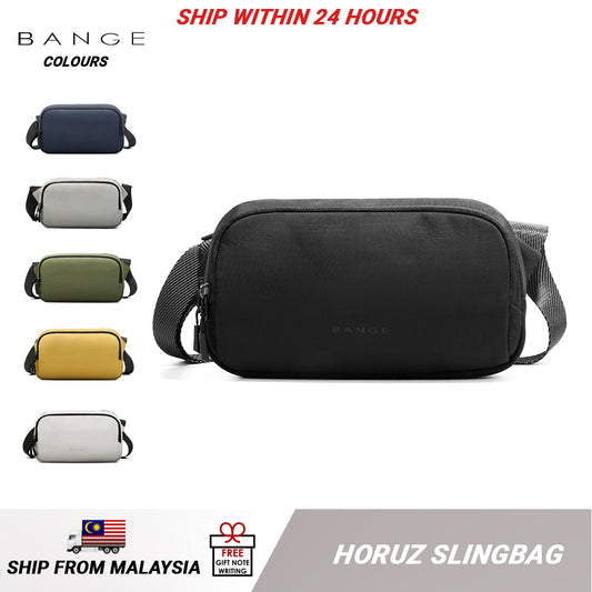 BANGE Horuz Sling Bag Men's Multi Compartment Water-Resistant