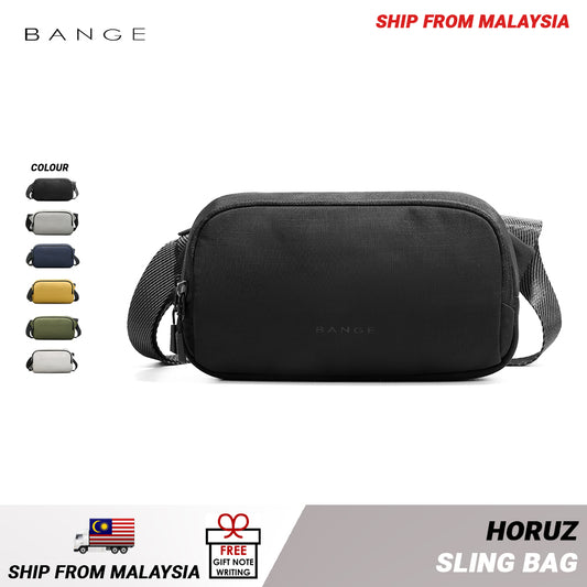 BANGE Horuz Sling Bag Men's Multi Compartment Water-Resistant