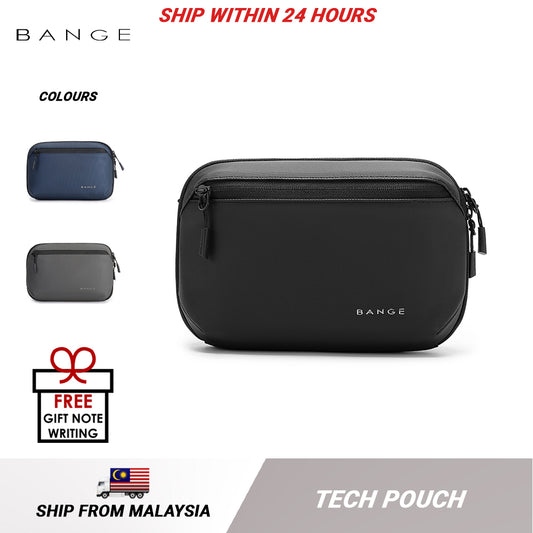 BANGE Tech Pouch Organizer Case Gadget Travel Bag Portable Storage Gadget Pouch