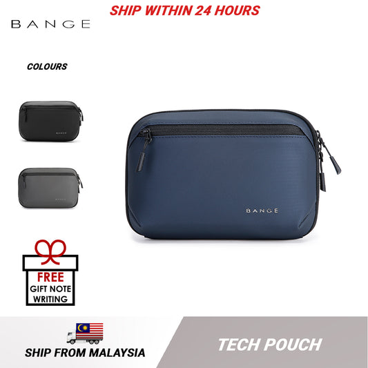 BANGE Tech Pouch Organizer Case Gadget Travel Bag Portable Storage Gadget Pouch