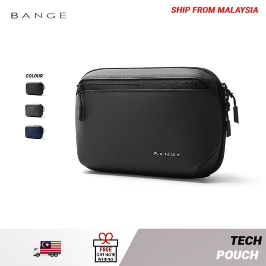 BANGE Tech Pouch Organizer Case Gadget Travel Bag Portable Storage Gadget Pouch