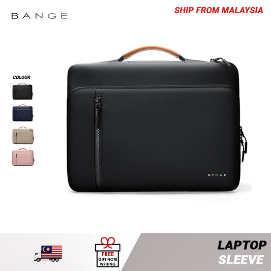 BANGE Laptop Bag with Handle Portable Laptop Case Zip Soft Protective Sleeve (14/15.6")