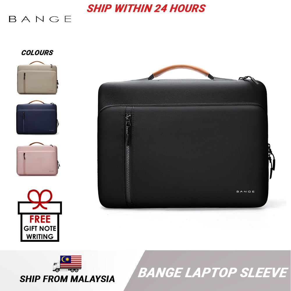 BANGE Laptop Bag with Handle Portable Laptop Case Zip Soft Protective Sleeve (14/15.6")