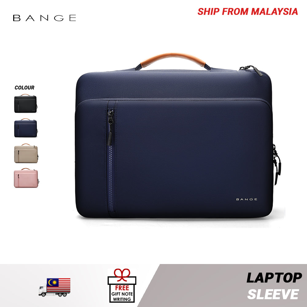 BANGE Laptop Bag with Handle Portable Laptop Case Zip Soft Protective Sleeve (14/15.6")