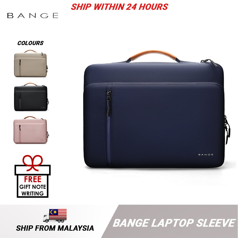 BANGE Laptop Bag with Handle Portable Laptop Case Zip Soft Protective Sleeve (14/15.6")