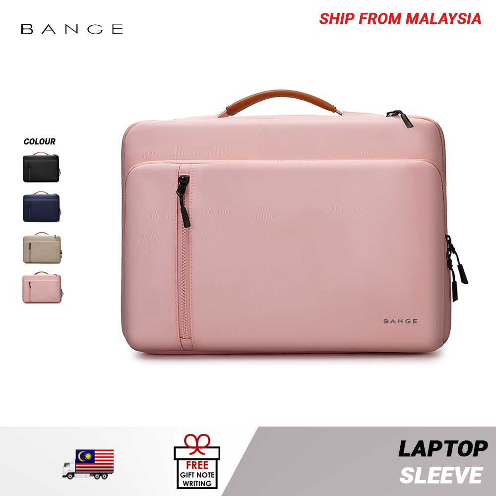 BANGE Laptop Bag with Handle Portable Laptop Case Zip Soft Protective Sleeve (14/15.6")