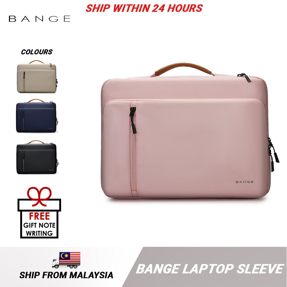 BANGE Laptop Bag with Handle Portable Laptop Case Zip Soft Protective Sleeve (14/15.6")