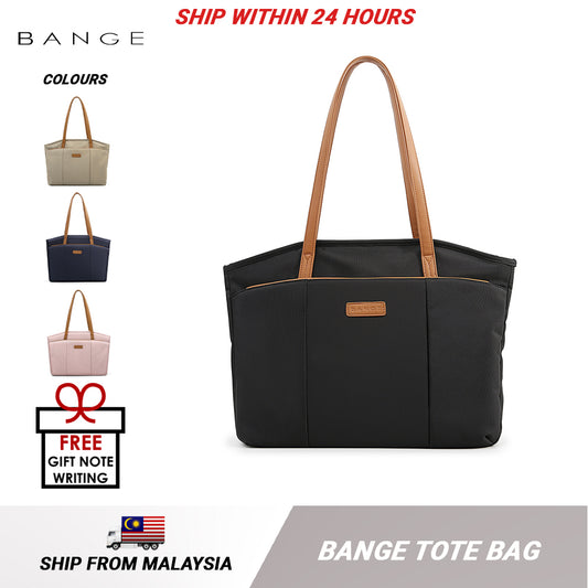 Bange Tote Bag Water Resistant Shoulder Bag Laptop Bag 14''