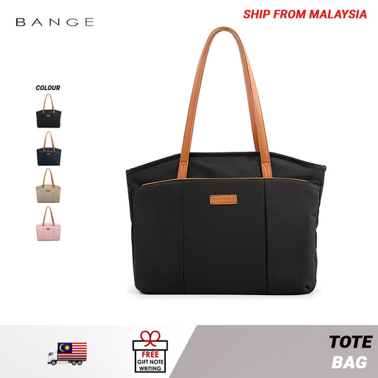 Bange Tote Bag Water Resistant Shoulder Bag Laptop Bag 14''