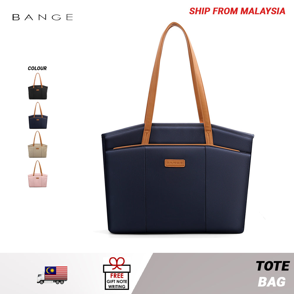 Bange Tote Bag Water Resistant Shoulder Bag Laptop Bag 14''