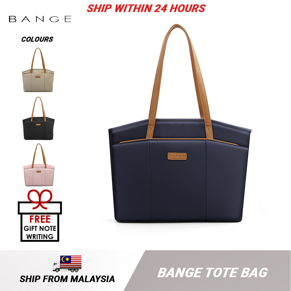 Bange Tote Bag Water Resistant Shoulder Bag Laptop Bag 14''