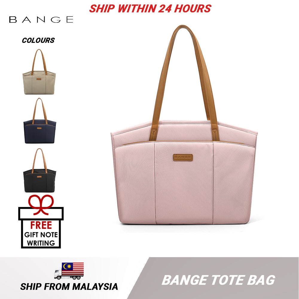 Bange Tote Bag Water Resistant Shoulder Bag Laptop Bag 14''