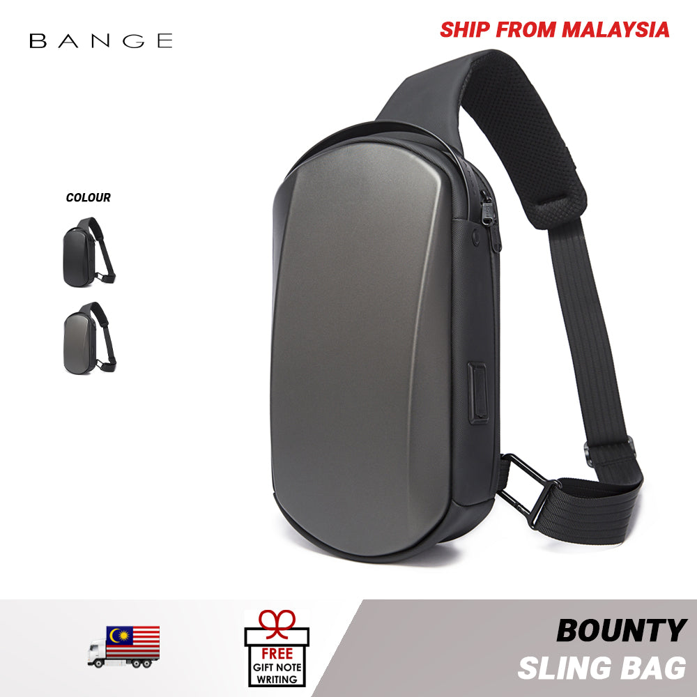 Bange Bounty Water-Resistant Sling Bag with USB Charging Port