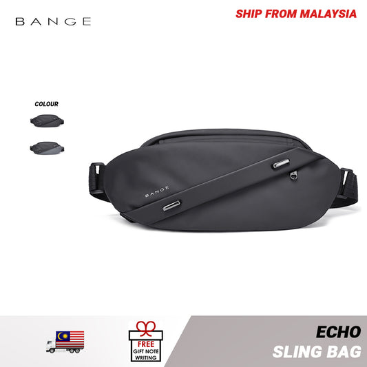 Bange Echo Water-Resistant Men Anti-theft Sling Bag