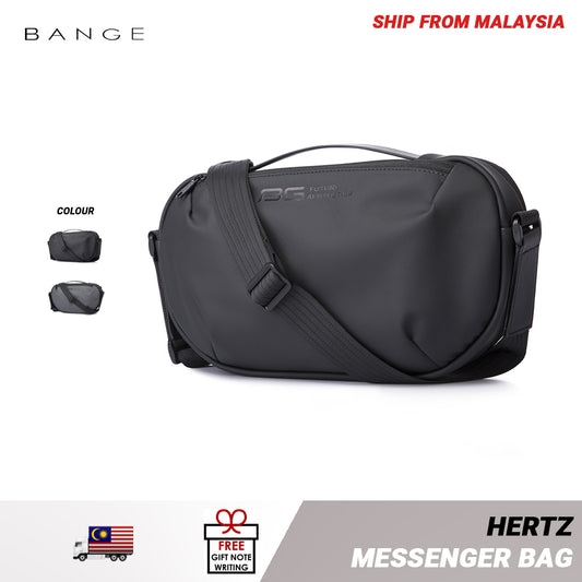 Bange Hertz Water-Resistant Messenger/Sling Bag