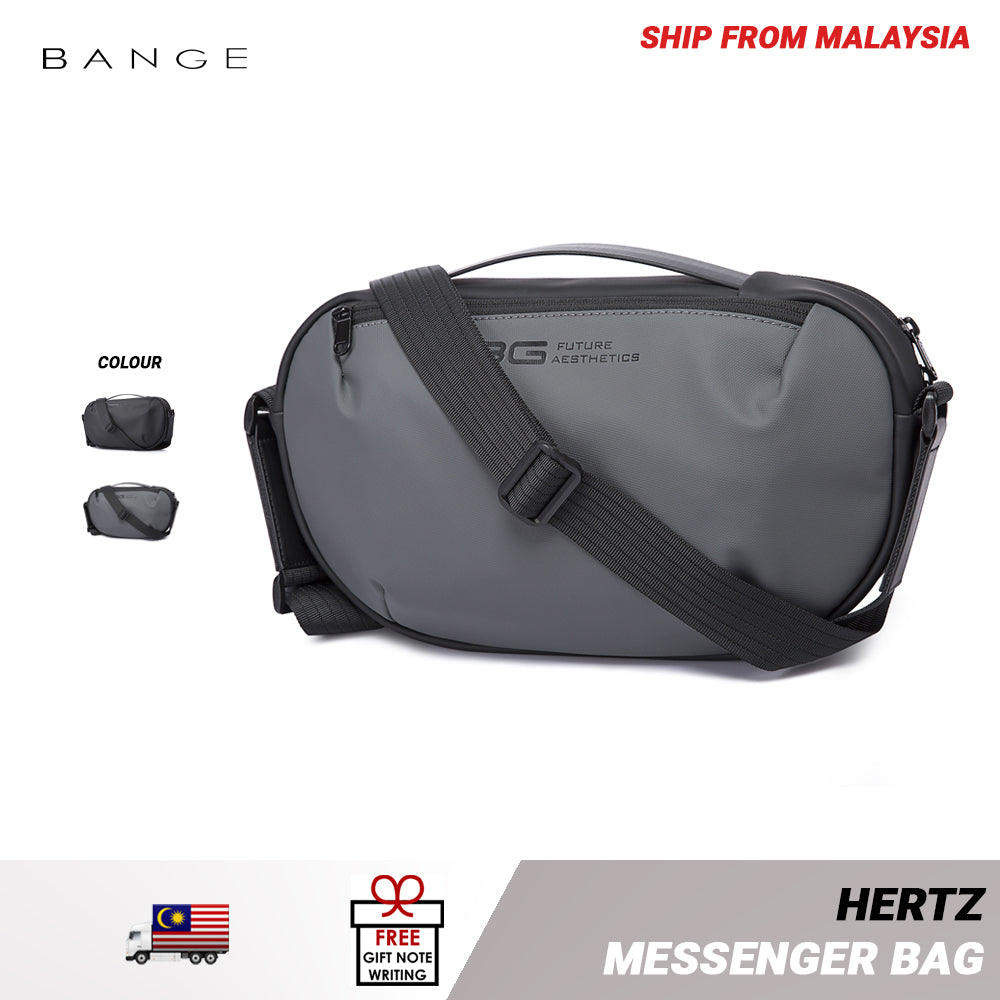 Bange Hertz Water-Resistant Messenger/Sling Bag