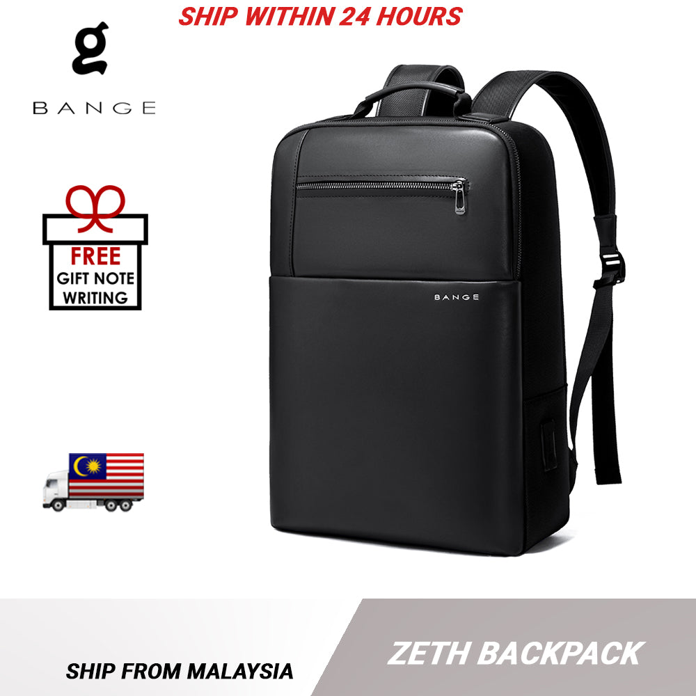 Bange Zeth Laptop Backpack Multi-Compartment Water Resistant (15.6”)