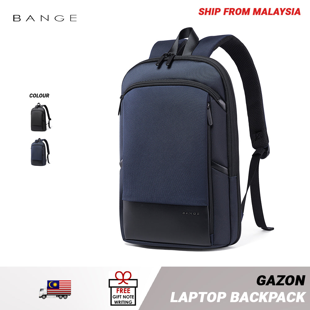 (15.6"/17.3'')Bange Gazon Expandable Light Water Resistant Anti-Theft Business Laptop Backpack Laptop Bag