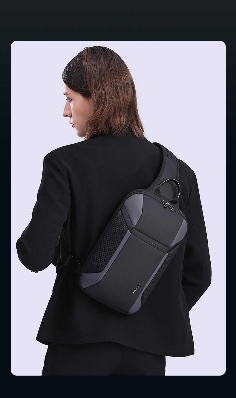 Bange Luna Sling Bag Shoulder Bag Crossbody Bag Men Multi-Compartment Water-Resistant