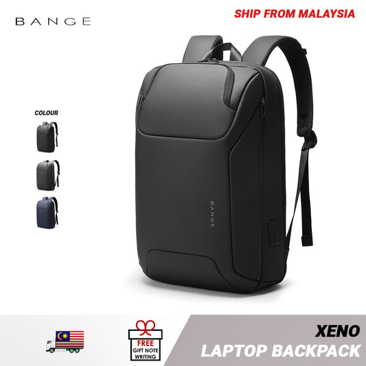 BANGE Xeno Laptop Backpack Multi-Compartment Water Resistant (15.6")