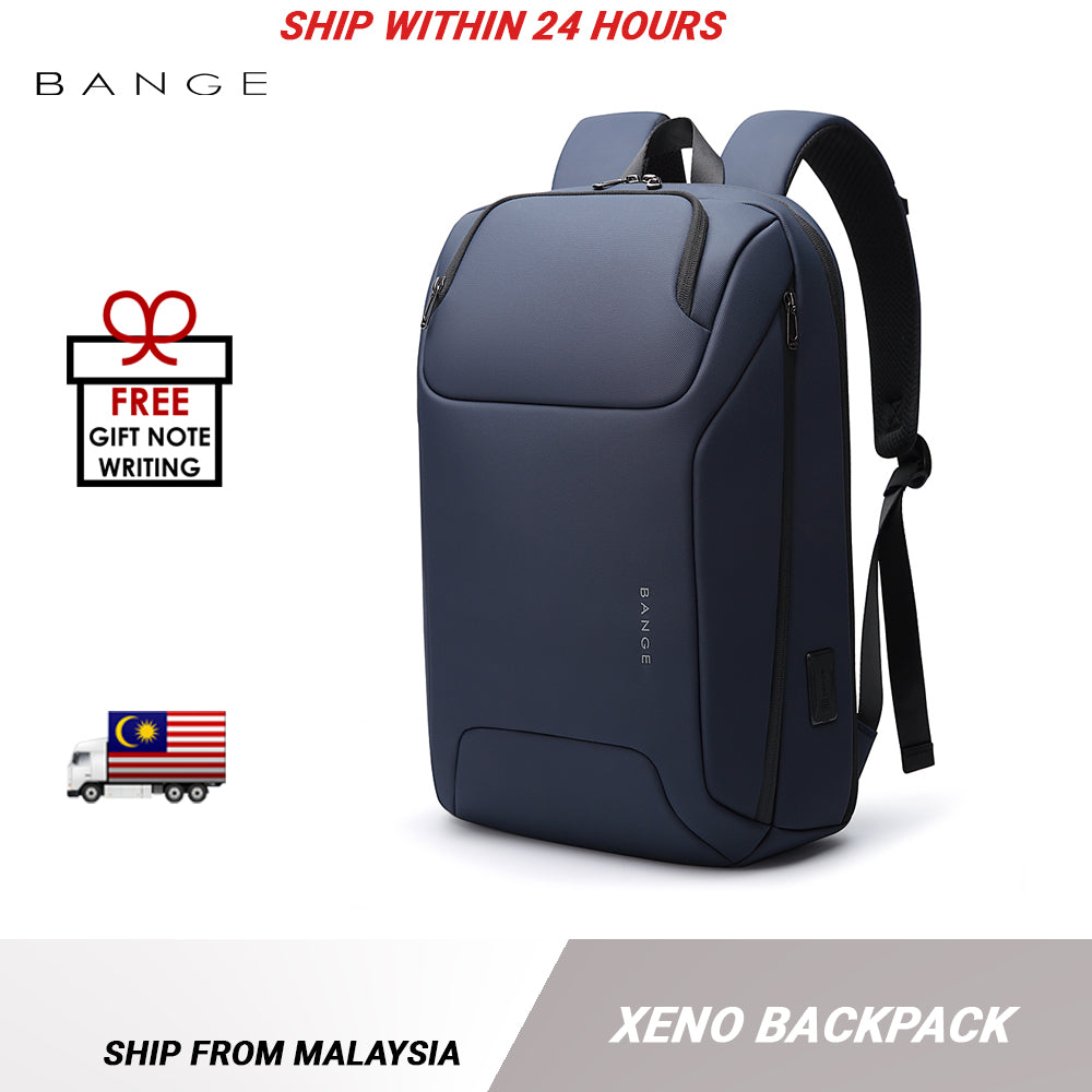 BANGE Xeno Laptop Backpack Multi-Compartment Water Resistant (15.6")