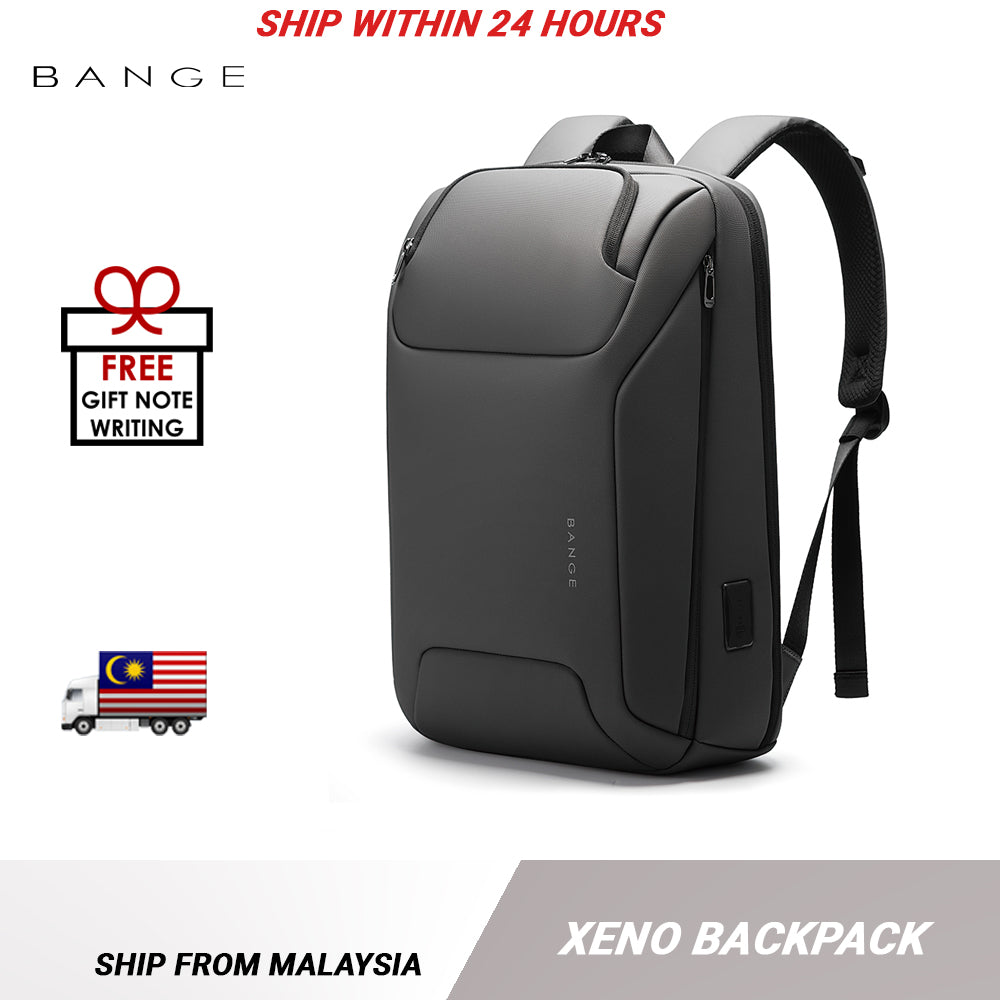 BANGE Xeno Laptop Backpack Multi-Compartment Water Resistant (15.6")