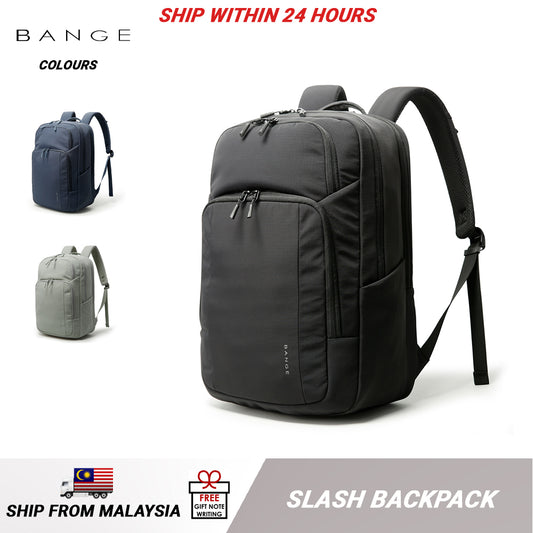 BANGE Slash Laptop Backpack Multi-Compartment Water Resistant (15.6")