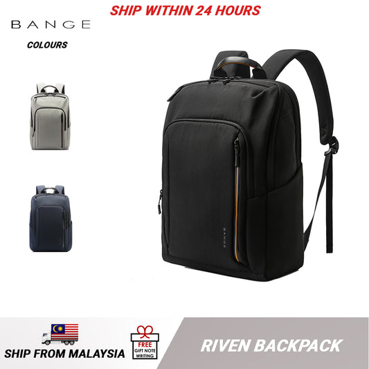 BANGE Riven Laptop Backpack Multi-Compartment Water Resistant (15.6")