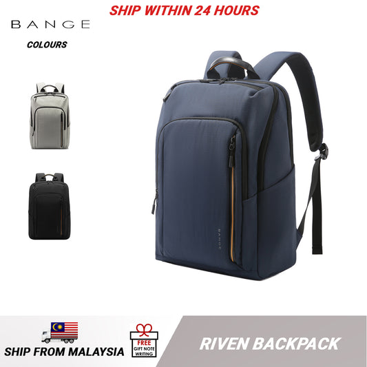 BANGE Riven Laptop Backpack Multi-Compartment Water Resistant (15.6")