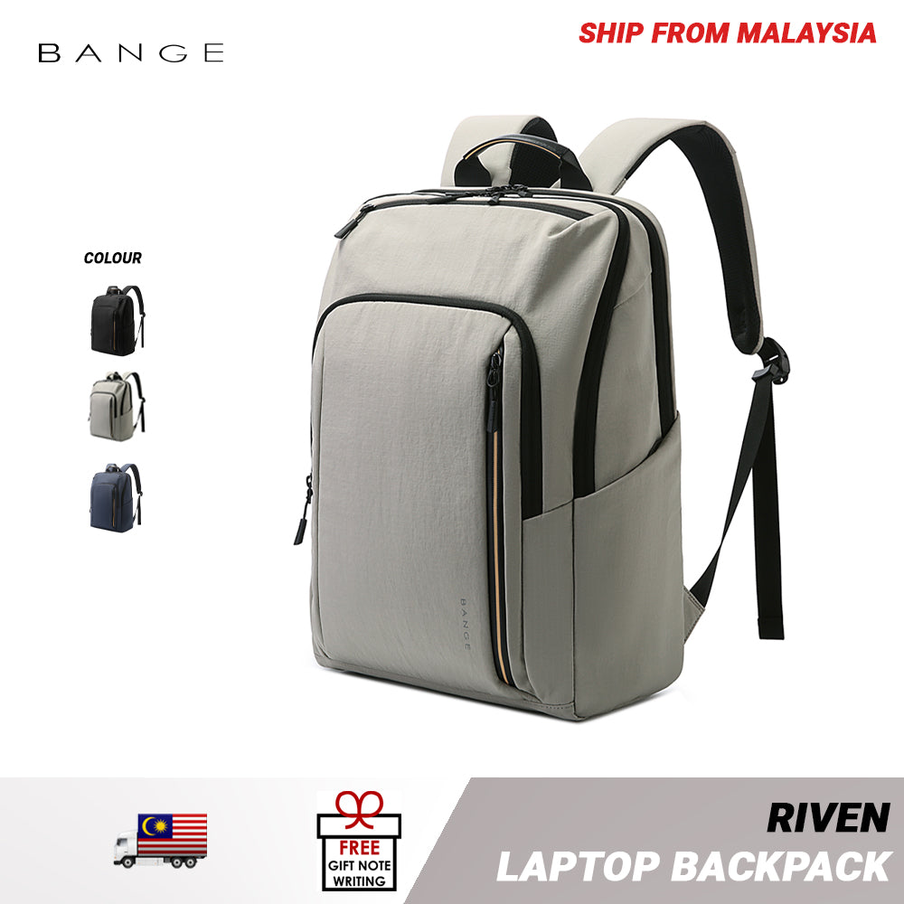 BANGE Riven Laptop Backpack Multi-Compartment Water Resistant (15.6")