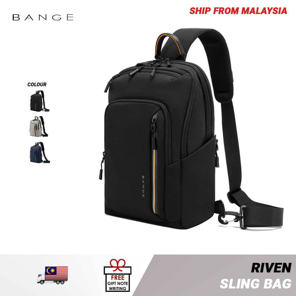 BANGE Riven Crossbody Sling Bag