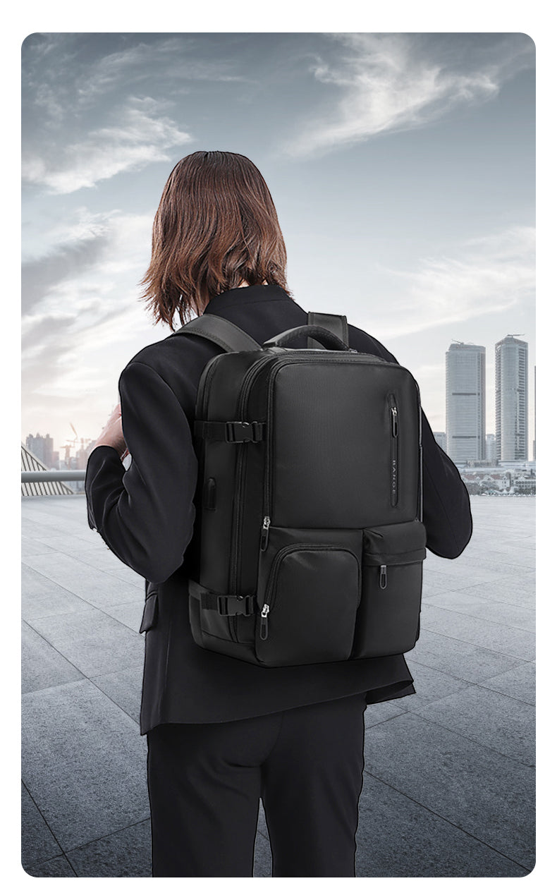 Bange Frost Laptop Backpack Water Resistant Travel Backpack Laptop Bag (15.6'')