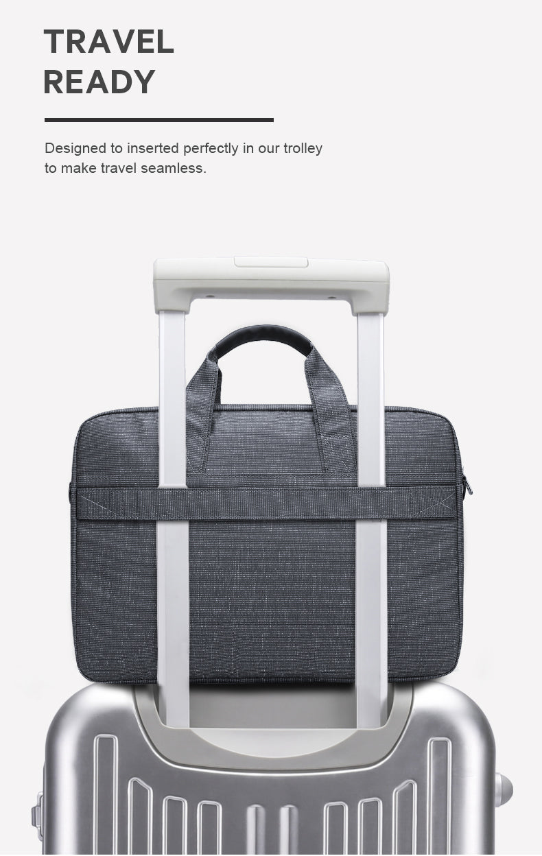 Bange Premium Laptop Case13/14/15.6'' Portable Zip Soft Sleeve Laptop Protective Handbag MacBook Case Laptop Bag