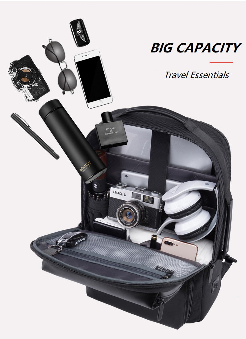 Bange Crown Expandable Laptop Backpack (15.6)