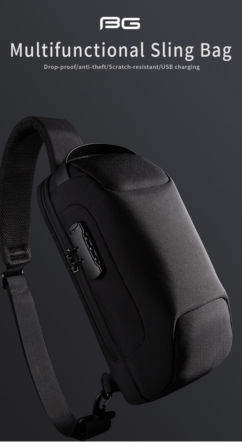 Bange Rambo Anti-Theft Sling Bag