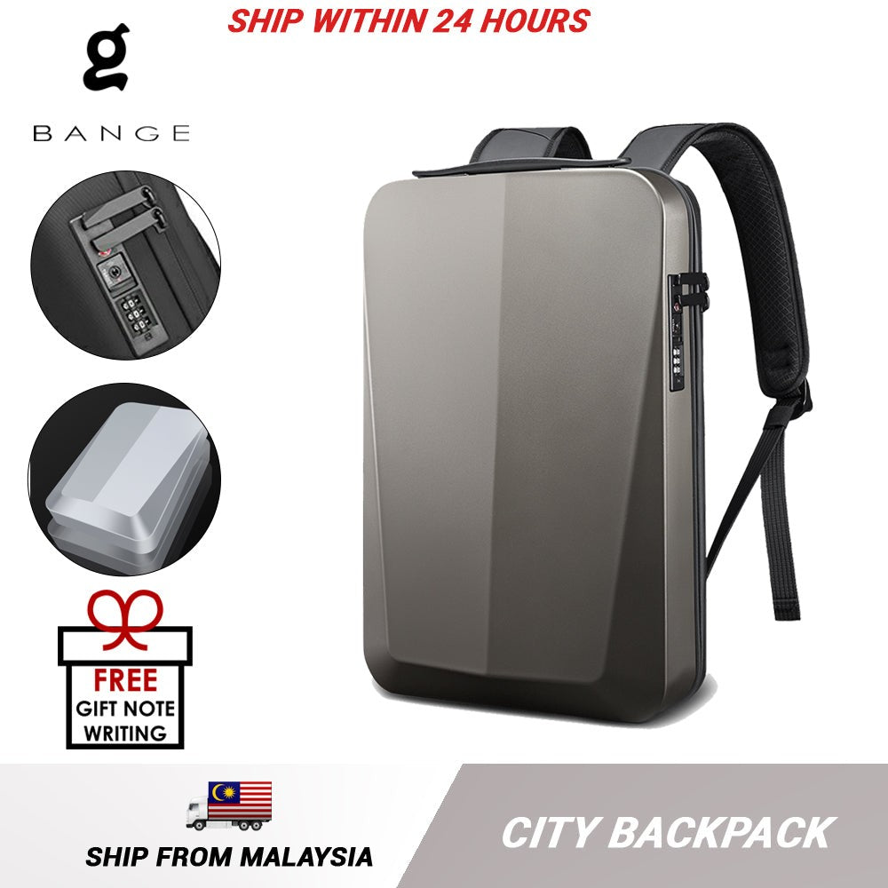 Bange City Anti-Theft 15.6inch Business Multi Compartment Laptop Backpack with USB Charging Port