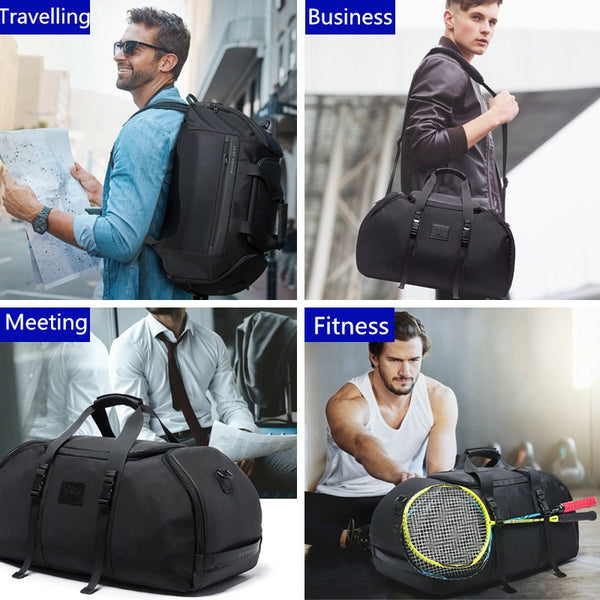 Bange Sport Multi Compartment Big Capacity 3in1 Travel Bag with Dry ...
