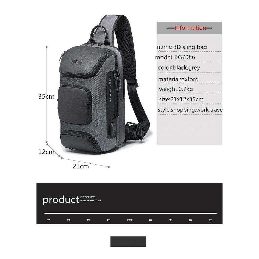 Bange Shrine Crossbody Sling Bag