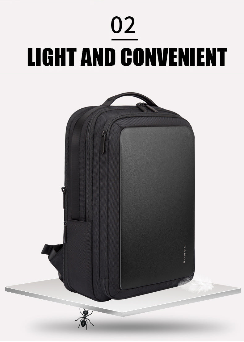 Bange Kome Expandable USB Multi Compartment Big Capacity Bottle Business Outdoor Travel Ultralight Laptop Backpack
