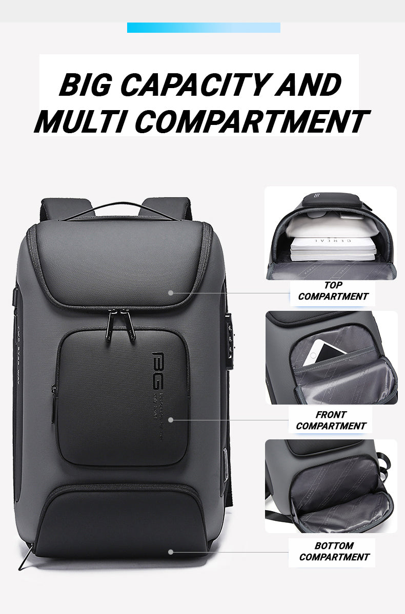 Bange Rambo Plus Anti-Theft Laptop Backpack (15.6)