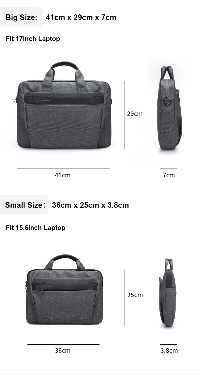 Bange Premium Laptop Case13/14/15.6'' Portable Zip Soft Sleeve Laptop Protective Handbag MacBook Case Laptop Bag