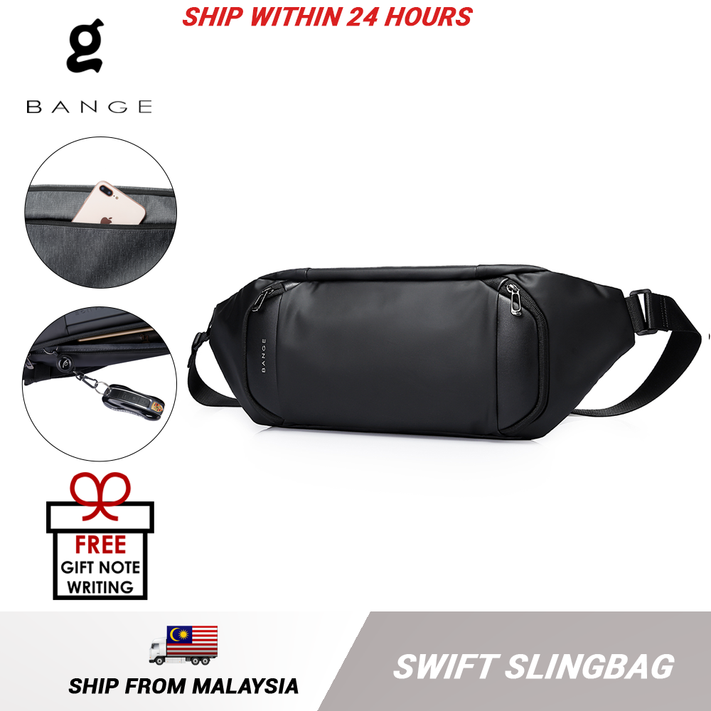 Bange Swift  Water-Resistant Anti-Theft Fashion Men Sling Bag