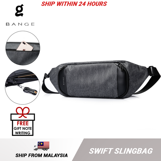 Bange Swift  Water-Resistant Anti-Theft Fashion Men Sling Bag