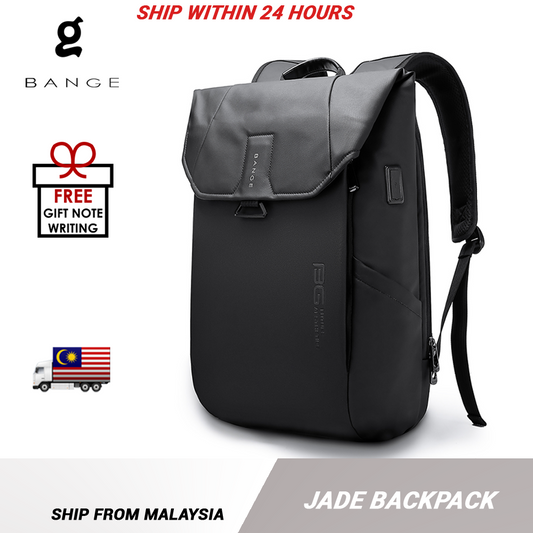 Bange Jade Laptop Backpack Water-Resistant and Multi Compartment USB Charging Business Professional Travel (15.6")