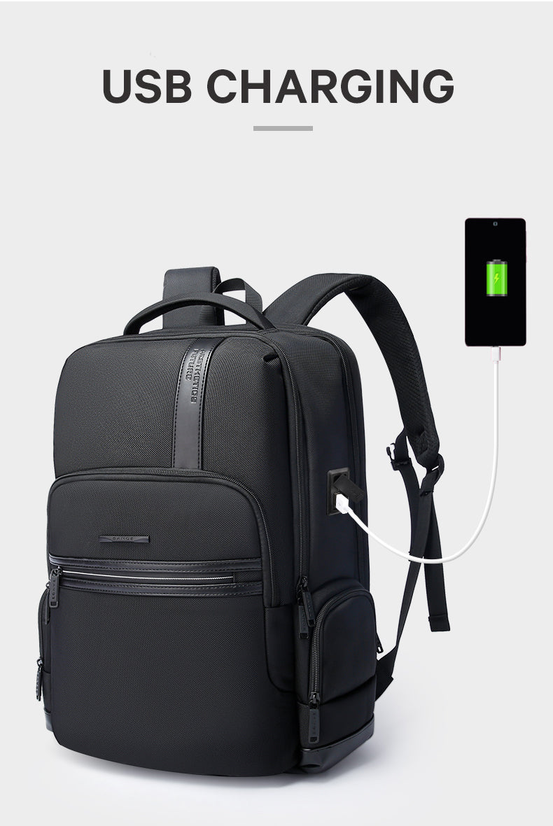 Bange Hydro Multi Compartment Business Laptop Backpack 15.6inch Laptop Bag with USB Charging Port