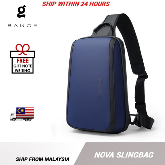 Bange Nova Sling Bag (11inch iPad) Water-Resistant and Multi Compartment Crossbody Men's Bag Fashion Chest Pack