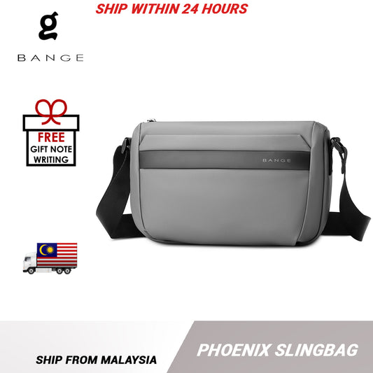 BANGE Phoenix Sling Bag Men Messenger Bag Pouch Bag Men Cross Body Bags Waterproof Beg Sandang Lelaki Lightweight