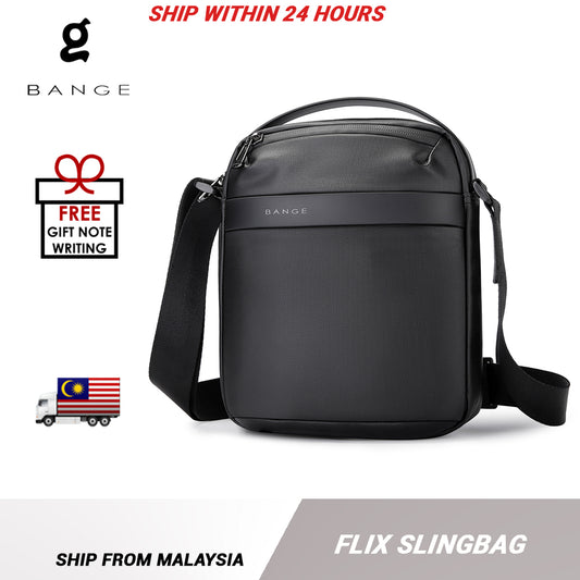 BANGE Flix Sling Bag Men Messenger Bag Pouch Bag Men Cross Body Bags Waterproof Beg Sandang Lelaki Lightweight