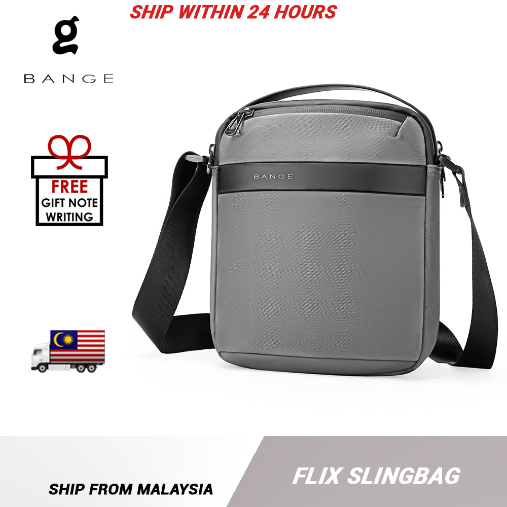 BANGE Flix Sling Bag Men Messenger Bag Pouch Bag Men Cross Body Bags Waterproof Beg Sandang Lelaki Lightweight