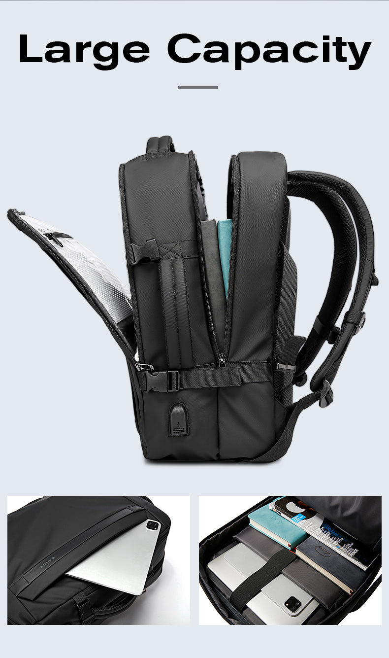 BANGE Stomp Laptop Backpack / Travel Backpack with USB Charging Port